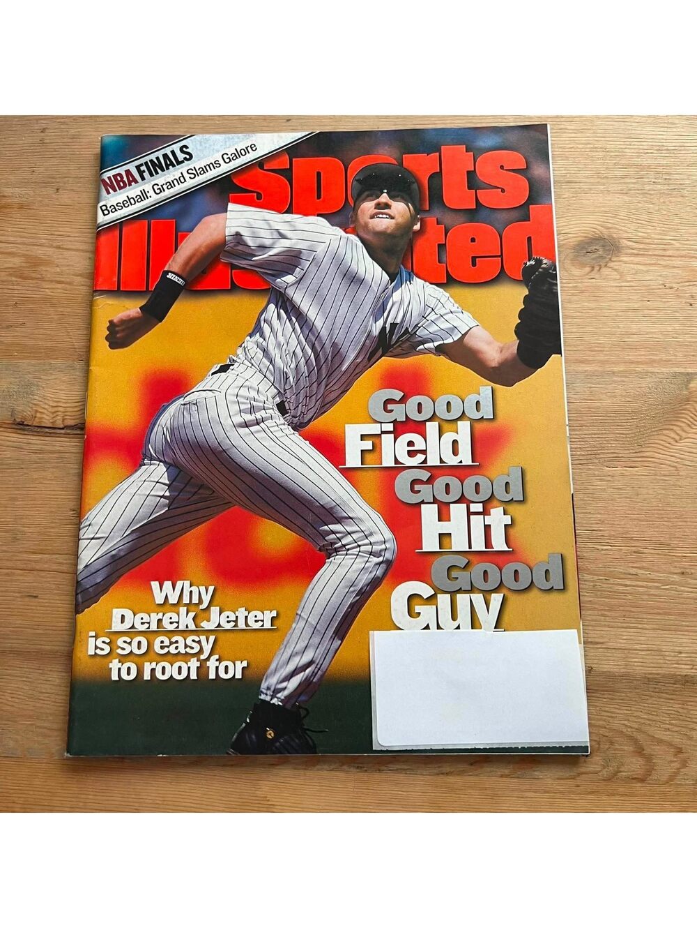 Sports Illustrated Good Field, Good Hit, Good Guy Magazine BK03